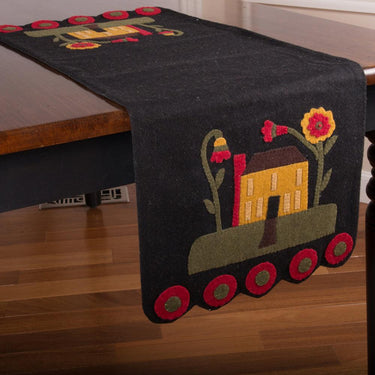 Homecoming Table Runner TRWT0020 - The Fox Decor
